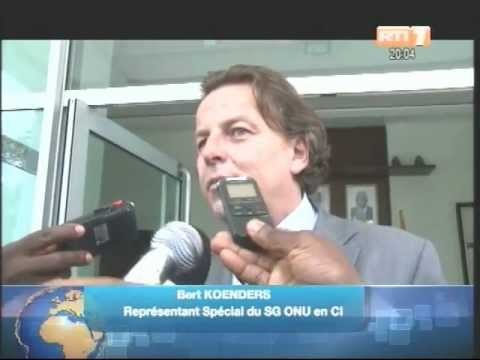 Le 1er Ministre Ahoussou jeannot a reçu le patron de l'ONUCI Bert Koenders