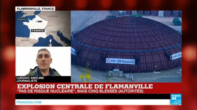 Explosion à la centrale de Flamanville : pas de risque nucléaire mais cinq blessés