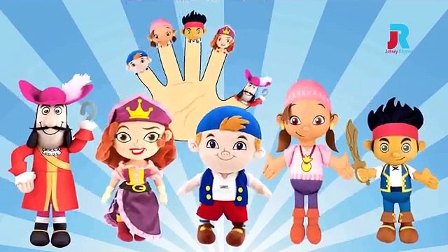 Jake and the Never Land Pirates And My Little Pony Toys Finger Family Collection Nursery Rhymes