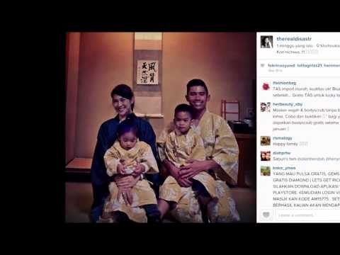 Dian Sastro liburan di Jepang bersama keluarga