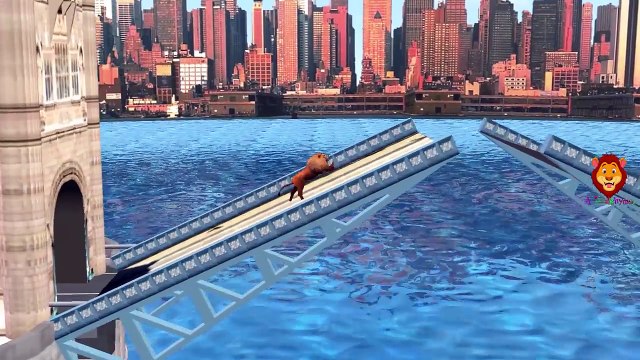 Play Doh Bottle Dinosaurs Gorilla Lion Finger Family Songs | Surprise Eggs Animals Names P