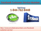 Facebook Customer care Number – A Way to Resolution 1-844-762-8448