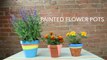 How to make your own DIY painted flower pots