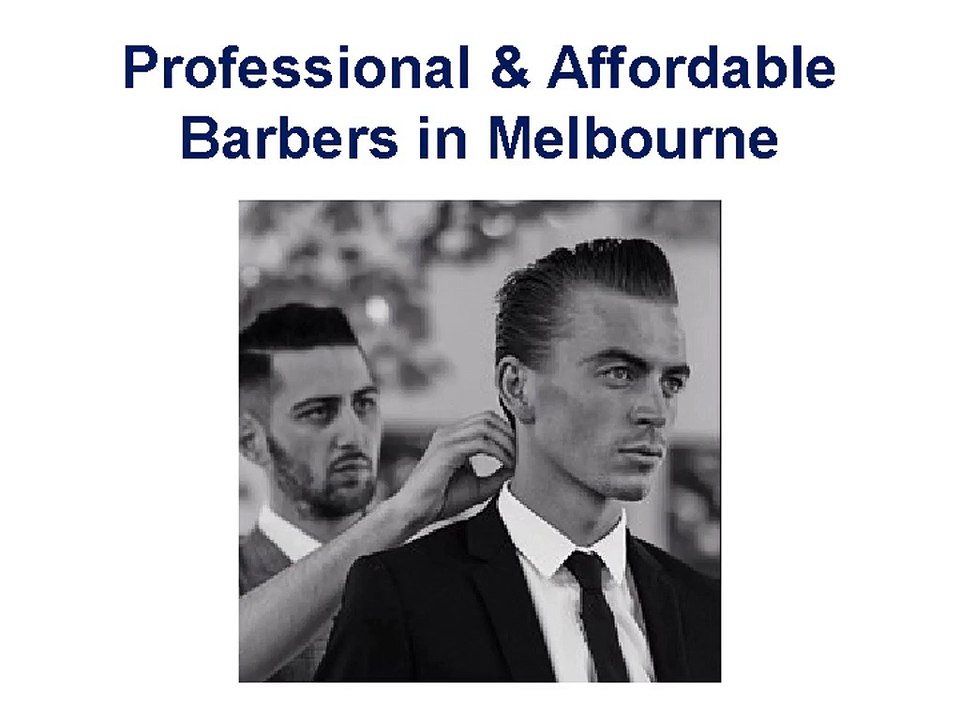 Barber in Melbourne