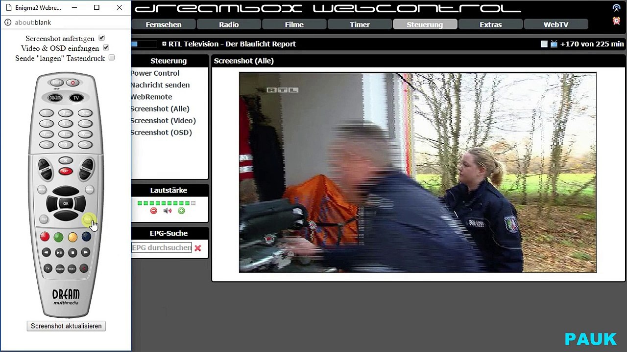 Aufgenommene Sendung löschen