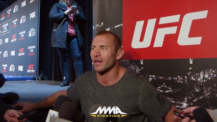 Donald Cerrone UFC on FOX 23 Open Workout Scrum