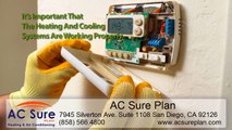 Air Conditioning Repair San Diego CA - www.acsureplan.com - AC Repair San Diego CA