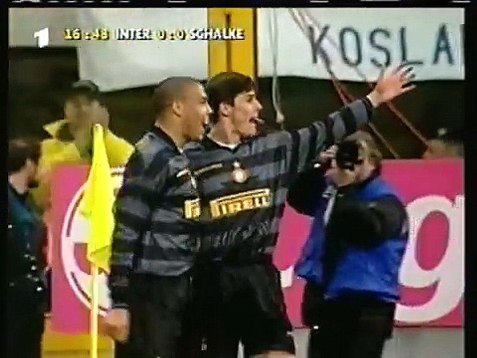 03.03.1998 - 1997-1998 UEFA Cup Quarter Final 1st Leg Inter Milan 1-0 FC Schalke 04