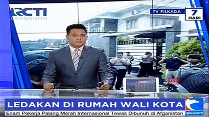 Ledakan di Rumah Wali Kota Kendari