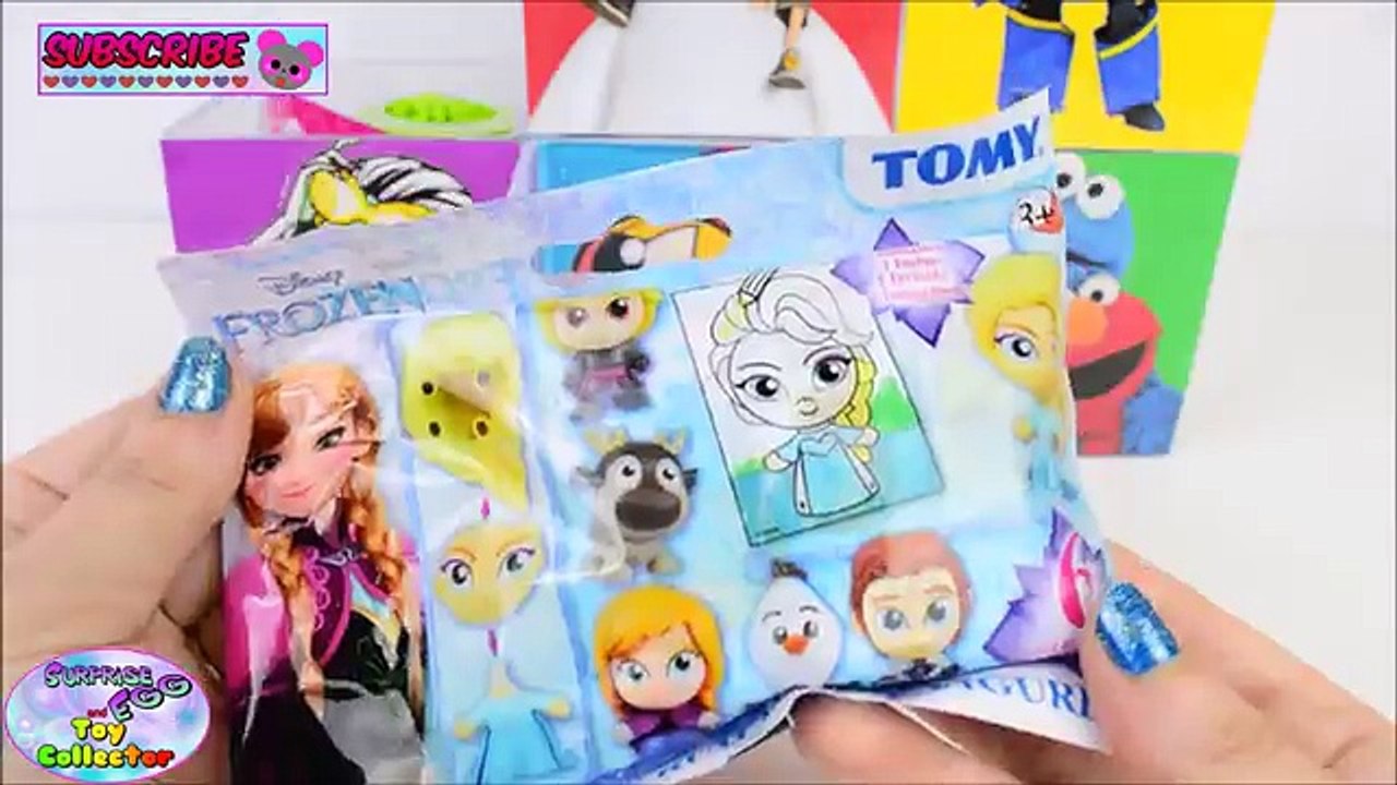 Surprise Cubeez Cubes Super Wings Elmo Cookie Monster Baymax Surprise Egg and Toy Collector SETC