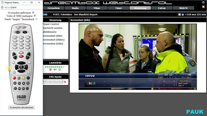 Sender umschalten über Favoritenliste