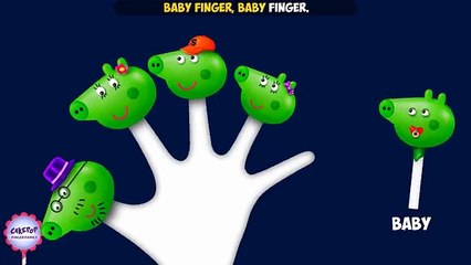 Hulk Peppa Pig Cake Pop Finger Family rhyme | Cake Pop Finger Family Songs