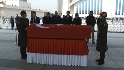 Şehit Mahmut Uslu Ankara'da Son Yolculuğuna Uğurlandı 1