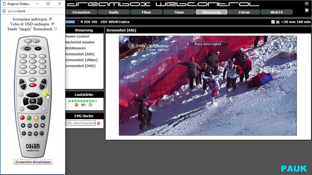 Senderliste über TS Panel Updaten
