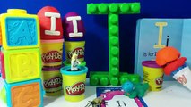 Learn The Letter I with ABC Surprise Eggs - Word and Name Starting with i: Iron Man Iago