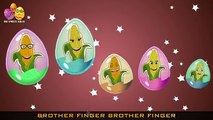 Corn Surprise Egg | Surprise Eggs Finger Family | Surprise Eggs Toys