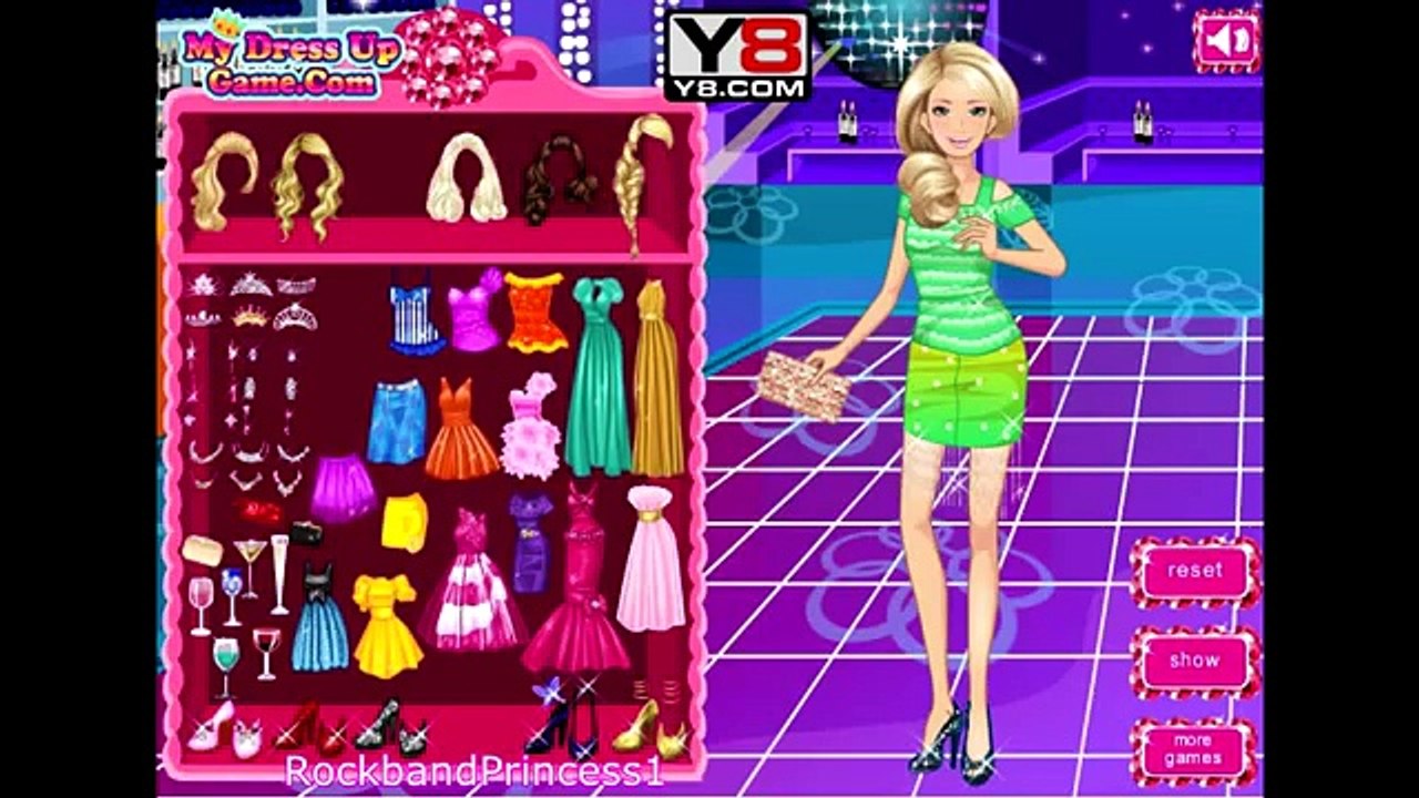 barbie dress up games y8