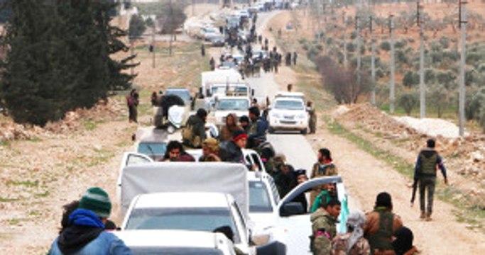 Özgür Suriye Ordusuna Bağlı Birlikler El Bab'a Böyle Girdi