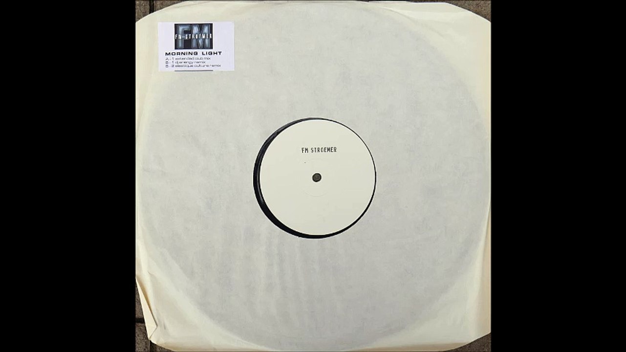 Testpressing: FM STROEMER ‎– Morning Light (Green| 12', 2-sided | Extended Club Mix) 08:05