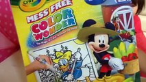 Hello Kitty Box Tattoos & Crayola Color Wonder Disney Mickey Mouse Coloring Pad