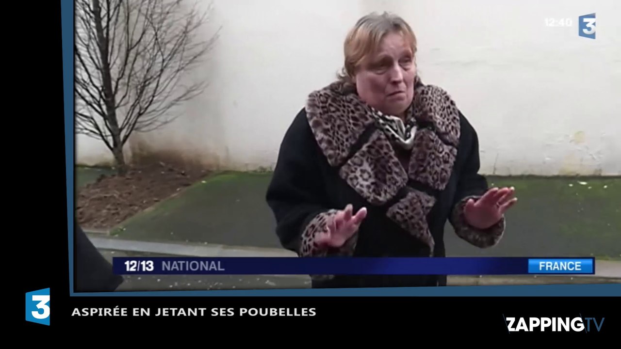 Zap du midi du 9 février : aspirée par son vide-ordure, elle raconte son traumatisme (vidéo)