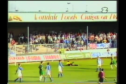 14.08.1997 - 1997-1998 UEFA Cup Winners' Cup 1st Qualifying Round 1st Leg Glenavon FC 1-1 Legia Warszawa