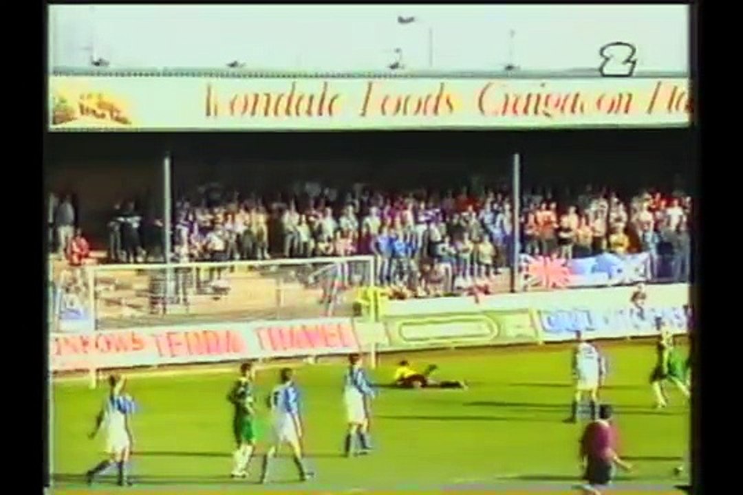 14.08.1997 - 1997-1998 UEFA Cup Winners' Cup 1st Qualifying Round 1st Leg Glenavon FC 1-1 Legia Warszawa