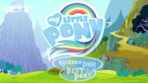 My Little Pony Transforms - Princess Rainbow Dash Pony Baby Teen Equestria Girl - MLP Coloring Video