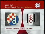 31.10.2002 - 2002-2003 UEFA Cup 2nd Round 1st Leg GNK Dinamo Zagreb 0-3 Fulham FC