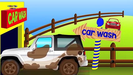 SUV Car | Car Wash | Kids Videos | Videos For children
