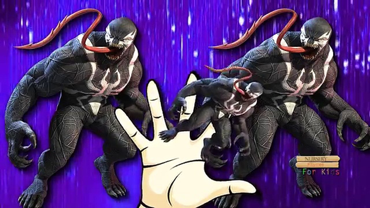 Venom Cartoons Finger Family Children Nursery Rhymes | Venom Cartoon Finger Family Nursery Rhymes