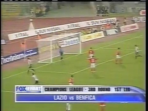 13.08.2003 - 2003-2004 UEFA Champions League 3rd Qualifying Round 1st Leg SS Lazio 3-1 Benfica