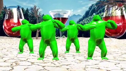 Cartoon Animation Color Song - Color Gummy Tiger - Colors Songs Collection