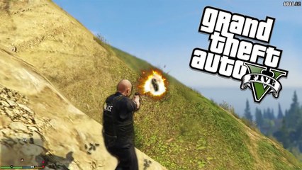GTA 5 PLAY AS A COP, CRIMINAL ANIMALS! (GTA 5 Funny Moments)