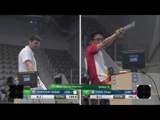 #ThrowbackThursday Ukraine's Oleksii Denysiuk sets new WR in  P1 (men’s10m air pistol SH1)