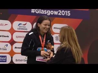 Women's 200m IM SM11 | Victory Ceremony | 2015 IPC Swimming World Championships Glasgow