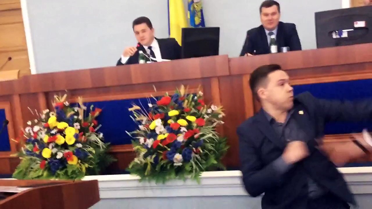 Драка украинских депутатов
