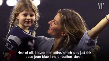 Celebrating the Super Bowl with Gisele Bündchen