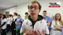 VIDEO. Poitiers. Manifestation des étudiants en chirurgie dentaire