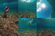 Tahiti : La magique scène de surf tournée sous la vague de Teahupoo à 360°