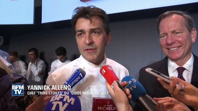 Guide Michelin: pour Yannic Alléno, seul chef honoré des trois étoiles, c'est le Graal
