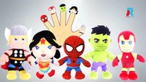 SUPERHEROES TOYS Finger Family Collection Nursery Rhymes For Kids