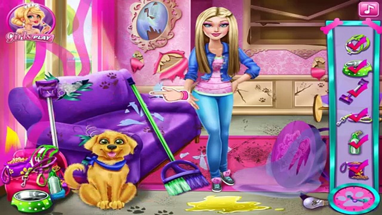 Barbie Puppy Potty Training Girl Barbie Games for Kids
