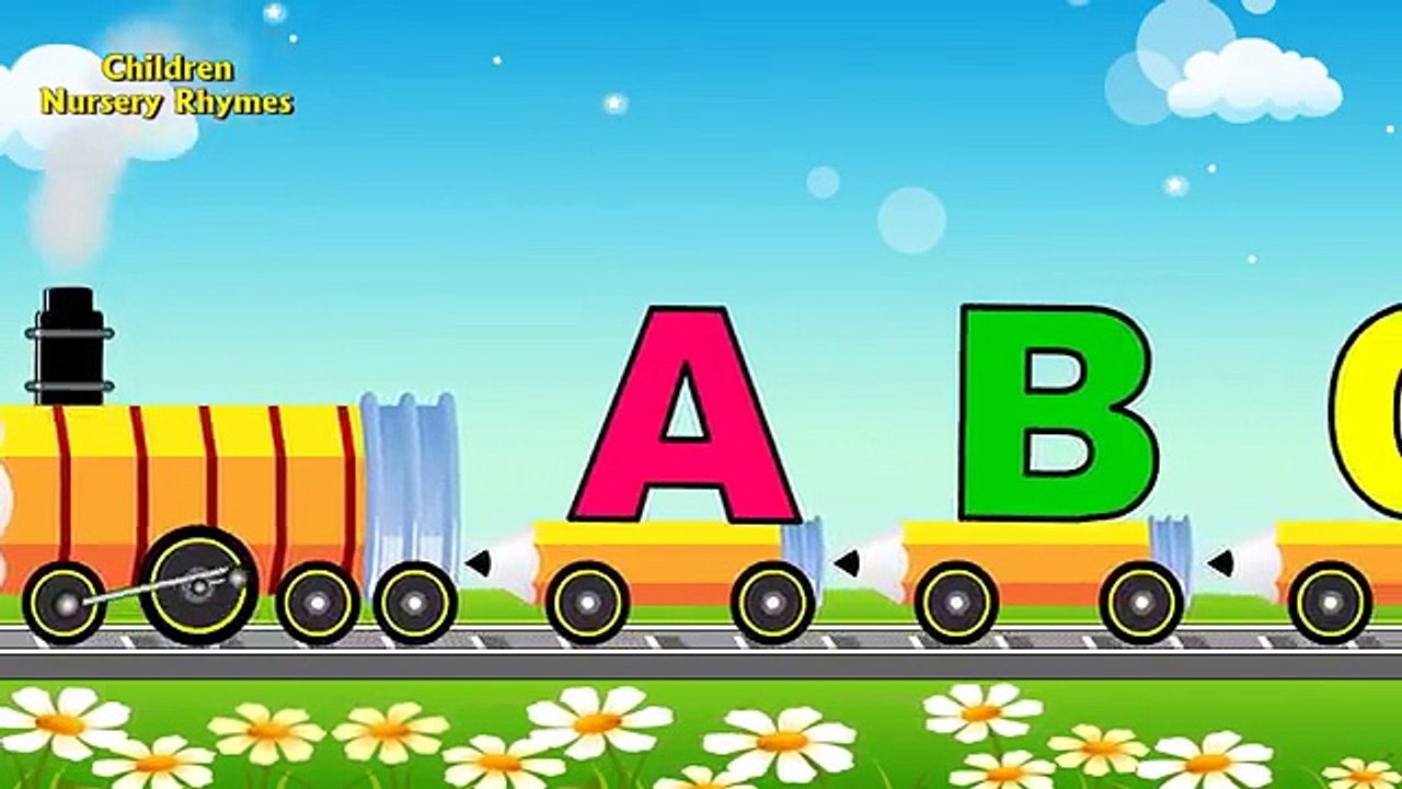 Alphabets Train for Children - Learn English Alphabet Video For Kids and Toddlers