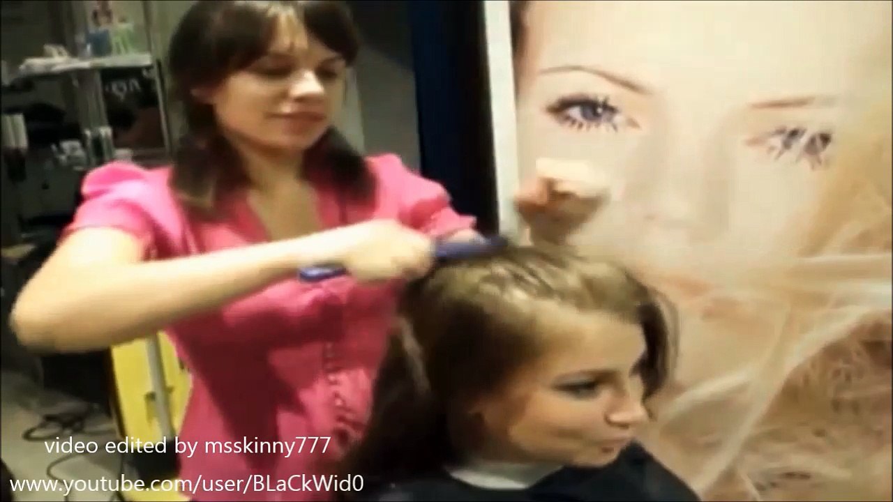 Beautiful Woman Headshave
