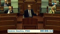 Mbahet seanca  plenare e Kuvendit të Republikës së Kosovës. (45)