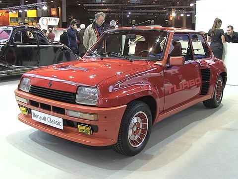 Renault 5 Turbo à Rétromobile 2017