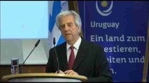 Tabaré Vázquez invita a empresarios alemanes a invertir en Uruguay