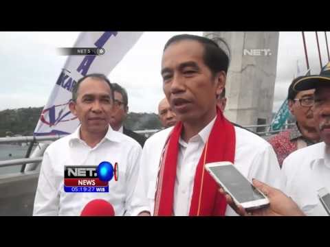Presiden Resmikan Jembatan 1140 Meter di Ambon - NET5