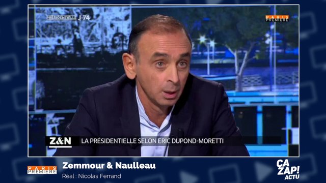 Violent clash entre Eric Zemmour et Eric Dupond-Moretti sur Paris Première